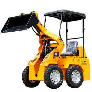 รถตักขนาดเล็ก 5 Epa Skid Steer รุ่น 900 กก. แบบมีล้อ/ตีนตะขาบ สำหรับใช้ในฟาร์มและบ้าน ราคาถูก ใช้งานง่าย - Product Image 6