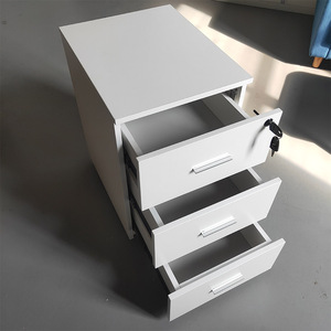 Tủ Hồ Sơ Có Bệ Di Động Bằng Gỗ Với Ngăn Kéo <span class=keywords><strong>3</strong></span> Ngăn Kéo Bán Hàng - Product Image 5