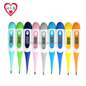 Termômetro inteligente impermeável, termômetro digital rectal para criança e bebê, adulto, ponta flexível para casa - Product Image 6