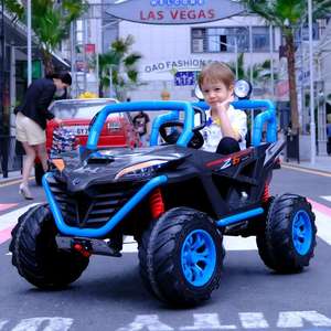 Elektrische kinderauto op batterijen, 4-wiel aangedreven, off-road, met afstandsbediening, ABS plastic, 2-7 jaar, cadeau voor meisjes en jongens - Product Image 5