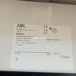 Connecteur circulaire mâle en acier inoxydable American Abl G54S35 K54S35, broches mâles, qualité industrielle 1020410650, emballage en boîte - Product Image 2