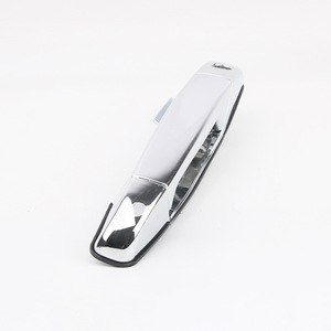 Cadillac Exterior Door Handle Silver Electroplated <b>Abs</b> For Replace Repair - Product Image 1
