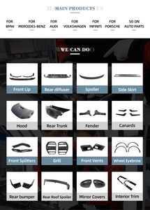 Diffuseur arrière de pare-chocs W211 pour Mercedes Benz W211 E55 <span class=keywords><strong>AMG</strong></span> 2002-2006 Diffuseur de pare-chocs arrière Diffuseur arrière en fibre de carbone W211 - Product Image 6