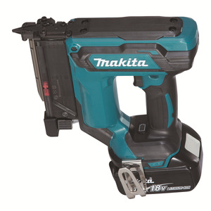 Agrafeuse sans fil Makita 18V alimentée par batterie lithium-ion pour le travail du bois et la construction - Product Image 1