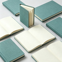 Carnet personnalisé A5 en tissu de lin soyeux, couverture rigide, cahiers écologiques, dos doré, cahier en tissu réutilisable, papier noir effaçable, planificateur