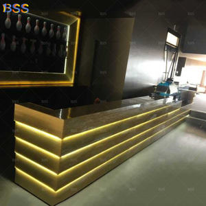 <span class=keywords><strong>Bancone</strong></span> <span class=keywords><strong>Bar</strong></span> Personalizzato per Pub e Ristoranti, <span class=keywords><strong>Bancone</strong></span> Commerciale per Casinò e Cocktail <span class=keywords><strong>Bar</strong></span>, <span class=keywords><strong>Bancone</strong></span> <span class=keywords><strong>Bar</strong></span> di Lusso in Pietra Traslucida con LED per Banchetti - Product Image 6
