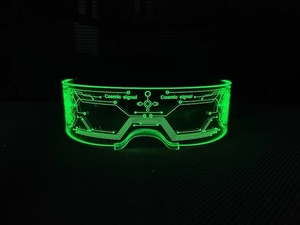 Gafas Luminosas LED de PVC Suave y Duradero con Pilas para <span class=keywords><strong>Halloween</strong></span>, Año Nuevo y Navidad, Precio de Fábrica, Gran Venta - Product Image 6