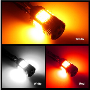 FSYLX 7K 1156 Automobile 1157 luce per auto a <span class=keywords><strong>LED</strong></span> BA15S lampadina a <span class=keywords><strong>LED</strong></span> 1157 7443 3030 36SMD T20 W21W luce di direzione luci dei freni veicoli - Product Image 4