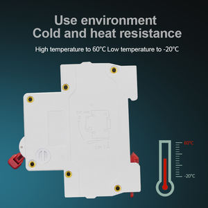 16A 500V <span class=keywords><strong>DZ47</strong></span>-63Z minyatür elektrik devre kesiciler <span class=keywords><strong>2P</strong></span> bakır malzeme MCB <span class=keywords><strong>Mini</strong></span> hava tipi aşırı gerilim aşırı akım koruyucuları - Product Image 3