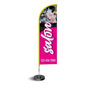 Fabriek Groothandel Vliegende Strandvlag Banner <span class=keywords><strong>Promo</strong></span> Banners Reclame Windvlaggen Outdoor Draagbare Vakbeurs Veren Vlaggen - Product Image 5
