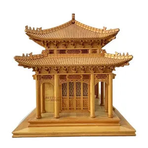 定制3D物理古建筑比例模型寺庙建筑模型制造商