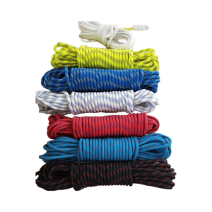 Yüksek mukavemetli 48-örgülü güvenlik Rappelling kurtarma halatı 8mm/10mm/10.5mm/12mm statik ağaç Arborist kaya tırmanma ipi - Product Image 6