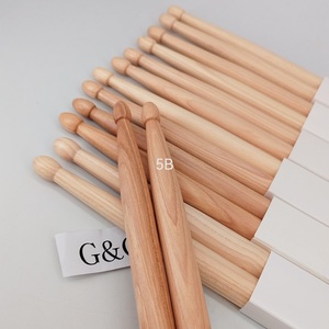 Biểu Tượng Tùy Chỉnh Chuyên Nghiệp OEM Số Lượng Lớn 5A 5B 7A 2B Hickory Drumsticks Hickory Trống Gậy - Product Image 3