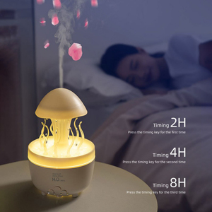 Jellyfish Shape Ultrasonic Aroma Diffuser Humidifier Color Changing Night <b>Light</b> Humidifier For Bedroom <b>Sleep</b> Atmosphere - Product Image 1