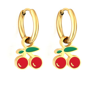 Boucles d'oreilles en acier inoxydable sans nickel, design mignon personnalisé, bijoux tendance, boucles d'oreilles hypoallergéniques, ensemble de bijoux pour enfants - Product Image 1