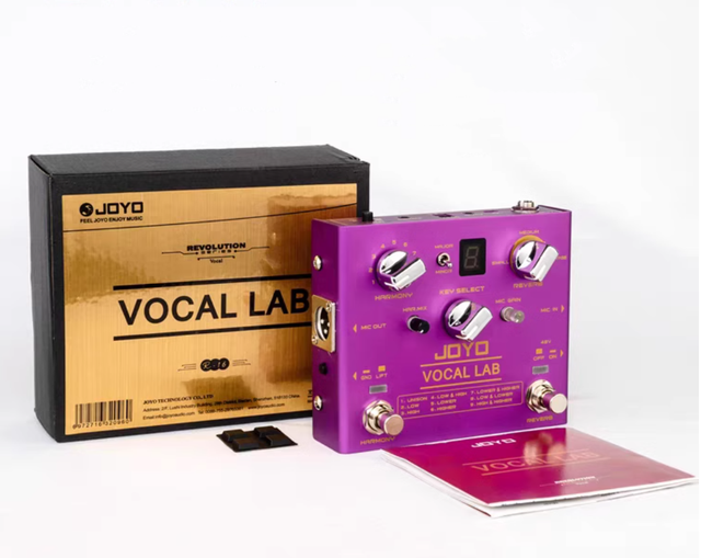 Joyo R16 Vocal Effects Unit VOCAL LAB Harmony Guitar Effects Unit Accompaniment Vocal Elimination Single Block