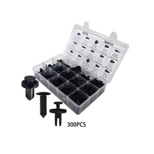 רכב אביזרי רכב פופולריים גוף דלת סט מוט מוט אטב לדחוף מסמרות פלסטיק אטב גדלי מכונית קליפים 180 מחשבים - Product Image 4