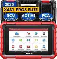 Escáner de Diagnóstico OBD2 Profesional Launch X431 Pros Elite, Herramienta de Programación de Llaves, Escáner de Vehículos para Todos los Autos