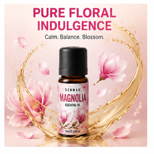 Huile essentielle de <span class=keywords><strong>magnolia</strong></span> pure et naturelle ; apaise la peau et améliore le sommeil, convient pour le soutien du sommeil et les soins de la peau. - Product Image 6