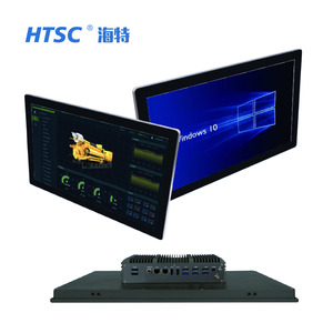 Computadora Industrial Todo en Uno con Pantalla Táctil de 21.5 Pulgadas, Intel de 11.ª Generación <span class=keywords><strong>Core</strong></span> I7/i5/<span class=keywords><strong>i3</strong></span> Celeron, DDR4, LCD, IP65 Resistente al Agua, Sin Ventilador, SSD/HDD de EE. UU. - Product Image 2