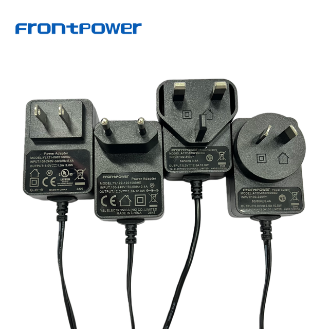 12W Wall Power Adapter 5V 6V 8V 9V 12V 24V 0.5A 1A 2A 3A US EU UK AU PSE BIS India KC Plug AC DC Charger Switching Power Supply