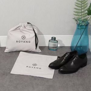 Custom Logo Cotton <b>Drawstring</b> Women's <b>Canvas</b> <b>Bags</b> Reusable Cotton <b>Canvas</b> Tote <b>Bag</b> Dust Packaging Shoe <b>Bag</b> - Product Image 5
