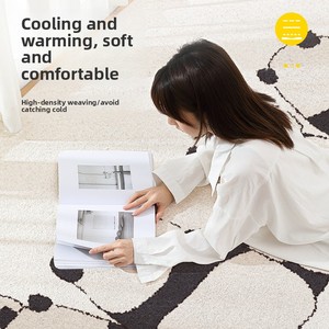 Tappeto in lana d'agnello intrecciata con motivo a cartoni animati, tappetino da camera da letto per cameretta dei bambini, comodino, davanzale, tatami per <span class=keywords><strong>la</strong></span> casa - Product Image 3