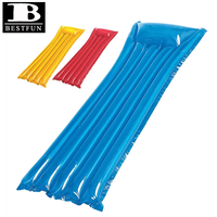 Matelas gonflable en PVC durable pour piscine, lit flottant en vinyle pour la plage, jouets d'été pour adultes