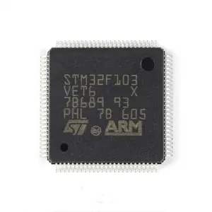 集積回路STM32F103VET6 IC MCU 32BIT 512KBフラッシュ100LQFP電子部品IC STM32F103VET6