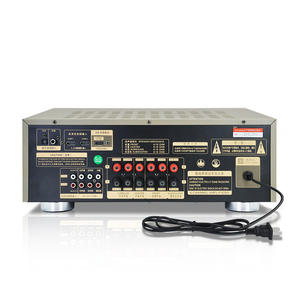 Nuevo <span class=keywords><strong>Amplificador</strong></span> de Cine en Casa <span class=keywords><strong>5.1</strong></span> Hi-Fi con Bluetooth para Karaoke en Casa, <span class=keywords><strong>Amplificador</strong></span> <span class=keywords><strong>AV</strong></span> de Alta Potencia con Impedancia Fija - Product Image 6