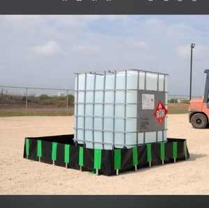 Bermes de confinement pliables en PVC résistant à l'huile écologique - Product Image 5