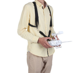 Adjustable Drone <b>Remote</b> <b>Control</b> Safety Strap For Shoulder Mounted Launchers Black Nylon Metal Buckle 3 Ply Clips Adult Use - Product Image 4