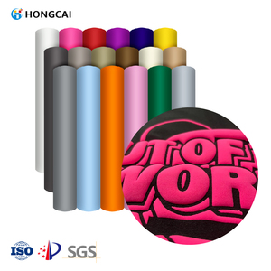 Vinyle thermocollant 3D épais de 0,5 mm facile à découper pour logo personnalisé sur vêtements et <span class=keywords><strong>t</strong></span>-shirts - Product Image 1