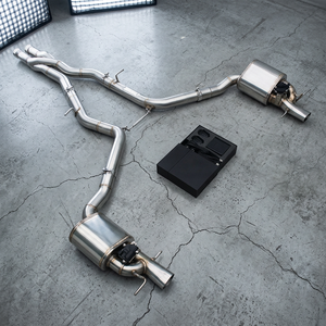 Tuyau d'échappement Boska Valvetronic avec tuyau en Z pour Mercedes-Benz E63/E63S AMG W212 2008-2013, système d'échappement à soupape électronique SUS304 - Product Image 1