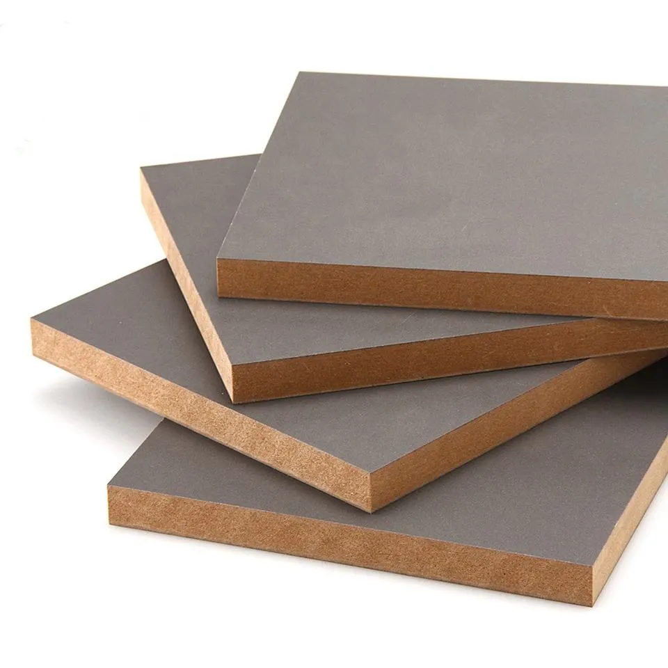 High quality Melamine Faced 18mm MDF Product /Veneer Melamine MDF Board from China