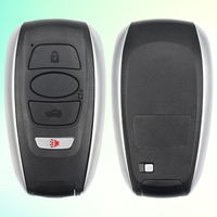 MS 3 + 1 bouton 433MHZ 8A puce FCC HYQ14AHK pour 2017-2023 Subaru rc télécommande intelligente véhicule porte-clés clé vierge de voiture sans clé automatique