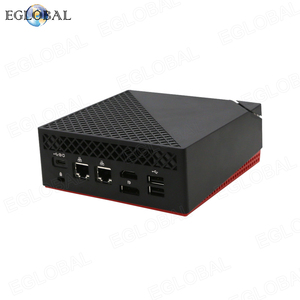 Eglobal พัดลมคอมพิวเตอร์ขนาดเล็ก AM-D A4คอมพิวเตอร์ RY-ZEN <span class=keywords><strong>5</strong></span> <span class=keywords><strong>4500U</strong></span> M.2 DDR4 NVMe SSD Win10 DP HD RJ45 LAN Mini PC - Product Image 1