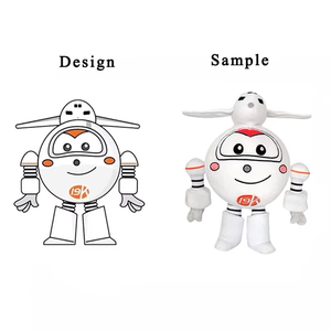 Professionele Custom Super Zacht Pluche Speelgoed Bedrijf Mascotte Pop Met Aangepaste Logo Levensechte Dekbed Oem Fabrieksservice - Product Image 2