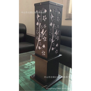 Lampes de jardin extérieures en fer, éclairage LED, IP65, résistantes à l'eau, semi-encastrées, garantie de 2 ans - Product Image 1