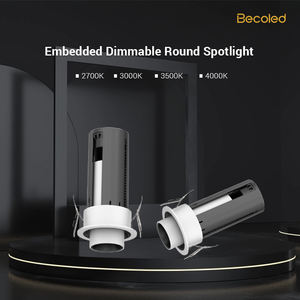 Mini iluminación <span class=keywords><strong>LED</strong></span> de diseño moderno, venta al por mayor, iluminación de punto de aluminio, decoración <span class=keywords><strong>Interior</strong></span> de Hotel, fabricante de <span class=keywords><strong>focos</strong></span> de techo empotrados - Product Image 3