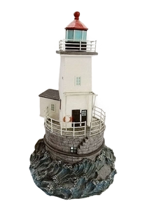 Home Boat Decor Solar Sea Collectors Gift Figurines Statue de <span class=keywords><strong>phare</strong></span> en résine - Product Image 6