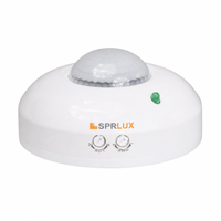 Mini Sensor de Movimiento y Posición para Techo, Detección de 360°, Alcance de 8 Metros, Resistente al Agua IP20, para Uso en Interiores y Exteriores