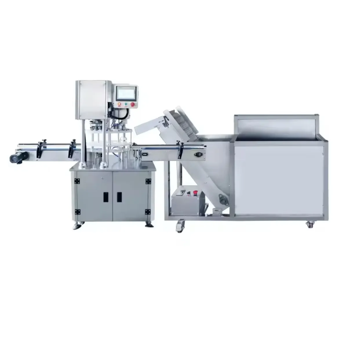 Automatic Bottle Sorting Nail-Free Glue Tail Sealing Machine Can Sealing Machine Tea Paper Can Handle Vertical Sealing Machine