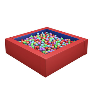 PISCINA DE BOLAS de algodón suave EPE para niños, patio de juegos al aire libre, patio interior, comercial, cuadrado - Product Image 6