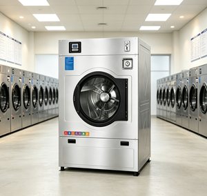 Secadora de <span class=keywords><strong>Ropa</strong></span> Comercial de Acero Inoxidable, Totalmente Automática, Operada con Monedas, Eléctrica/a Gas/a Vapor, 15kg 20kg, para <span class=keywords><strong>Autoservicio</strong></span> - Product Image 1