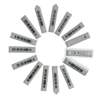 Supermarket disesuaikan RFID NFC Tag Mini T5577 EAS AM pakaian keamanan sistem Label Alarm pembayaran penggunaan Hotel