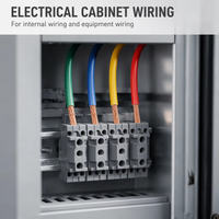 Câble électrique IEC 60227-3 à un seul conducteur en cuivre toronné isolé en PVC RV 450 750V pour câblage interne