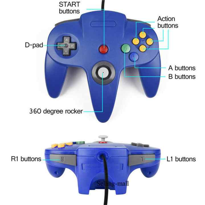 Nintendo - Nintendo 64 - N64 STARFOX PAK Edition - Console Per Videogiochi Giochi - Foto 7