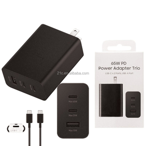 Factory Price 3 Ports US Fast Charging Wall Charger EP-T6530 High Quality Type C Charger Set for <strong>Samsung</strong> <strong>S22</strong> 21 20 UK <strong>Plug</strong> 3 Pin - Product Image 6