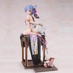 Figura <span class=keywords><strong>de</strong></span> Emilia Rem <span class=keywords><strong>de</strong></span> <span class=keywords><strong>otro</strong></span> <span class=keywords><strong>mundo</strong></span>, modelo Cheongsam <span class=keywords><strong>de</strong></span> inicio cero <span class=keywords><strong>de</strong></span> belleza elegante, adorno <span class=keywords><strong>de</strong></span> plástico basado en personaje congelado - Product Image 3
